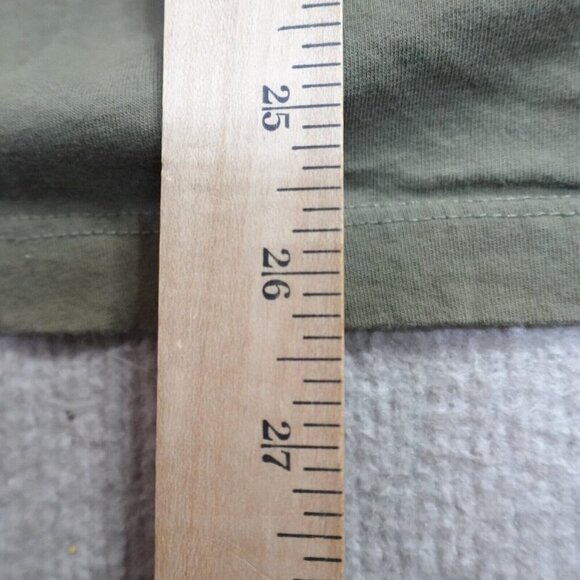 Buck Mason Shirt 2XL Green Olive Solid - Picture 5 of 6